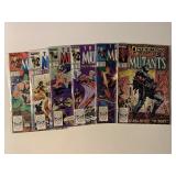 6 MARVEL COMICS THE NEW MUTANTS #73-78