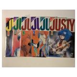 6 VIZ COMICS JUSTY #1-6