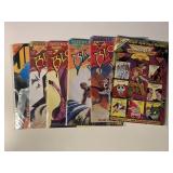 5 ASSORTED WARP GRAPHIC & 1 VIZ COMICS SEE DESC.