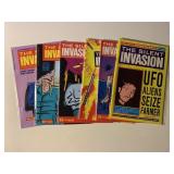 6 RENEGADE COMICS THE SILENT INVASION #7-12