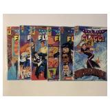 6 FIRST COMICS AMERIKAN FLAGG! #7-12
