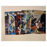 6 DC COMICS VIGILANTE #32-37 ADULT READ