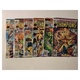 6 MARVEL COMICS THE CHAMPIONS #8-13