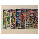 6 DC COMICS THE FURY OF FIRESTORM #42-47