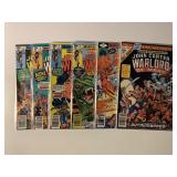 6 MARVEL COMICS JOHN CARTER WARLORD OF MARS #2-7