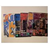 6 VIZ COMICS PINEAPPLE ARMY #7-10 & JUSTY #7, 8