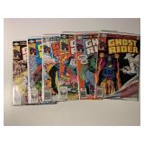 6 MARVEL COMICS GHOST RIDER 56, 57, 59, 67, 69, 70