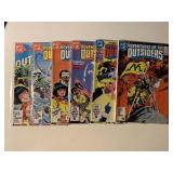 6 DC COMICS ADVENTURES OF THE OUTSIDERS #33-38