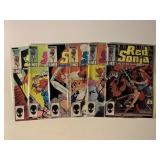 6 MARVEL COMICS RED SONJA #8-13