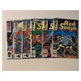 6 MARVEL COMICS RED SONJA #2-7