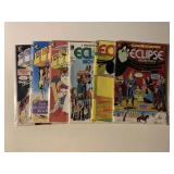 6 ECLIPSE COMICS ECLIPSE MONTHLY #1-6