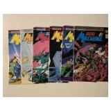 6 COMICO COMICS JUSTICE MACHINE #13-18