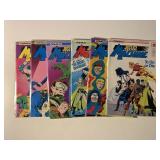 6 COMICO COMICS JUSTICE MACHINE #7-12