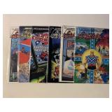 6 STEEL DRAGON COMICS CAPTAIN CONFEDERACY #7-12