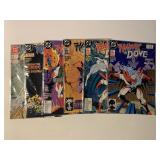 6 DC COMICS HAWK & DOVE #1-5 & FLASH GORDON #9
