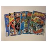 6 DC COMICS FIRESTORM #8-13