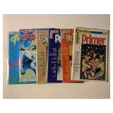 6 ASSORTED COMICO COMICS SEE DESC.