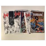 6 VAULT COMICS BARBARIC 3/#1, 2, 2/#3 ONE SEALED