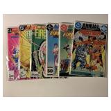 6 ASSORTED DC COMICS SEE DESC.