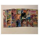 6 FIRST COMICS E-MAN #8-13