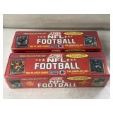 SCORE NFL FOOTBALL 1990 COLLECTOR  SET SERIES 1&2