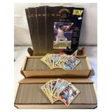 BASEBALL 4 8X10  CARD PACKS,2 TOPPS FACTORY SETS