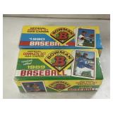 2 BOWMAN BASEBALL WAX PACKS 1989 & 1990