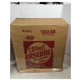 1988 TOPPS MLB FACTORY CASE 362-88