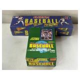 BASEBALL FLEER  TRADING CARDS 91 SCORE WAX PACK 91