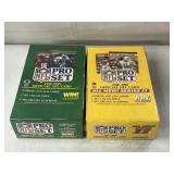 2 NFL  FOOTBALL PRO SET 1990 SEE DESC