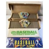 2 TOPPS WHITE BOXES 87 FLEER FACTORY SET 91 DESC.