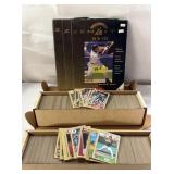 BASEBALL 4 8X10 CARD PACKS , 2 TOPPS FACTORY SETS