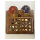1984/1985 TEAMS COLLECTOR PIN SET