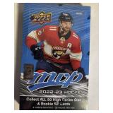 NOS 2 UPPER DECK MVP HOCKEY WAX PACK  2022-2023
