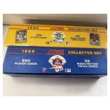 2 SCORE BASEBALL COLLECTOR SETS 1989,1990