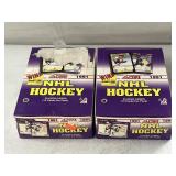 2 SCORE NHL HOCKEY WAX PACKS PLAYER CARDS 1991