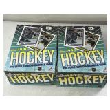 2 TOPPS NHL HOCKEY BUBBLE GUM WAX PACKS 1990