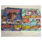 NOS 2 DONRUSS BASEBALL WAX PACKS 1991&1988