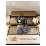 3 DONRUSS BASEBALL WHITE BOX 1 TOPPS FACTORY SET