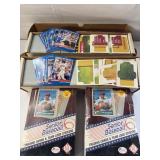 2 SENIOR BASEBALL WAX PACKS 90, 2 DONRUSS  