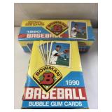 2 BOWMAN BASEBALL WAX PACKS 1990