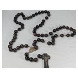 LG. WOOD ROSARY