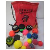 Toronto Raptors Bag With Sports Balls