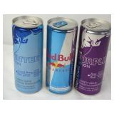 Red Bull Energy Drink Cans