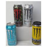 Monster Energy Drink Cans