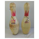 Brunswick Bowling Pins with Logos