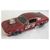 Die-Cast Drag Racing Car Model with Number 37