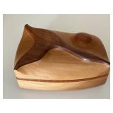 Handcrafted Wooden Box by Peter Crawford
