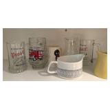 Drinkware Including Mugs, Pitchers, and Glasses