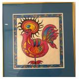 Colorful Bird Artwork by Donna